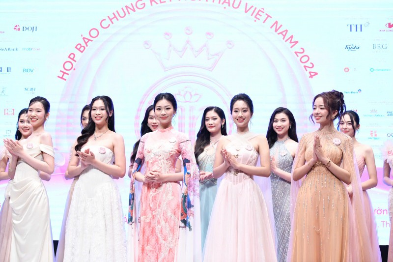 Các thí sinh xuất sắc vào chung kết Hoa hậu Việt Nam năm 2024.