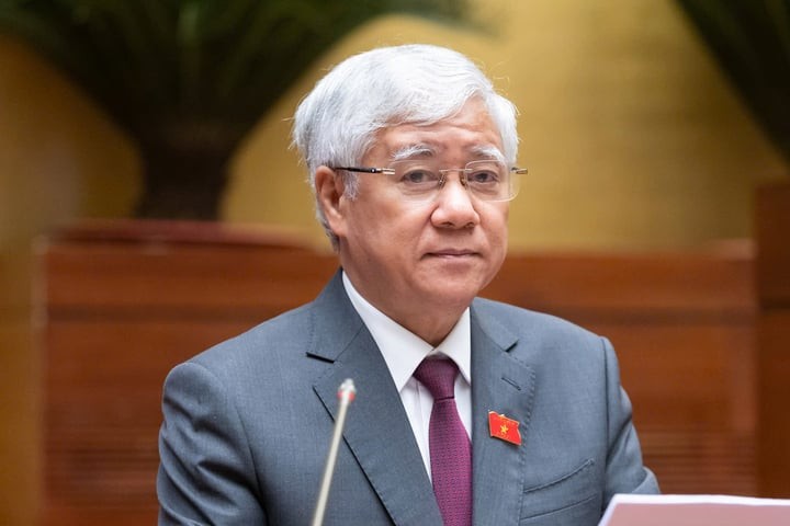 Chủ tịch Ủy ban Trung ương MTTQ Việt Nam Đỗ Văn Chiến.