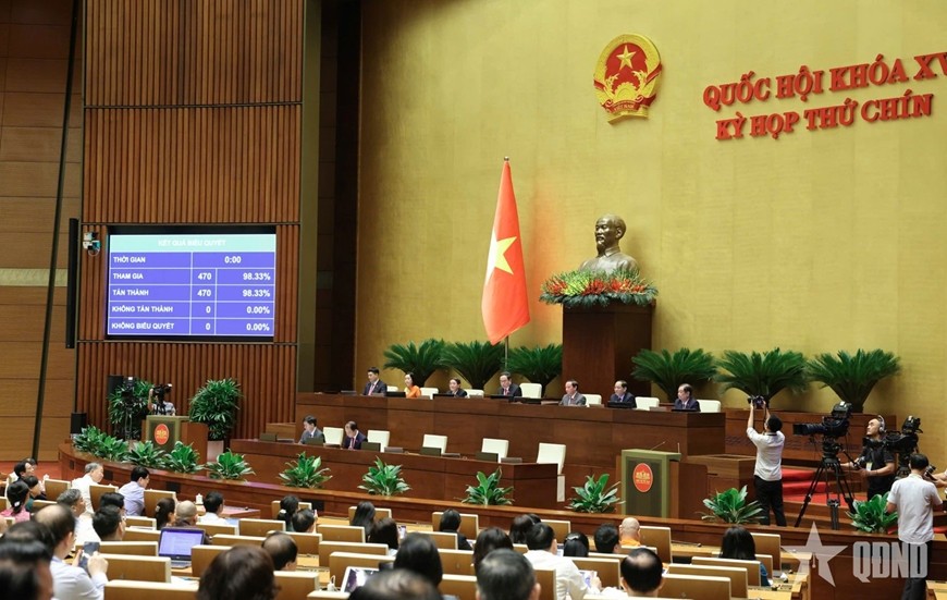 Quang cảnh phiên họp. Ảnh: TRỌNG HẢI