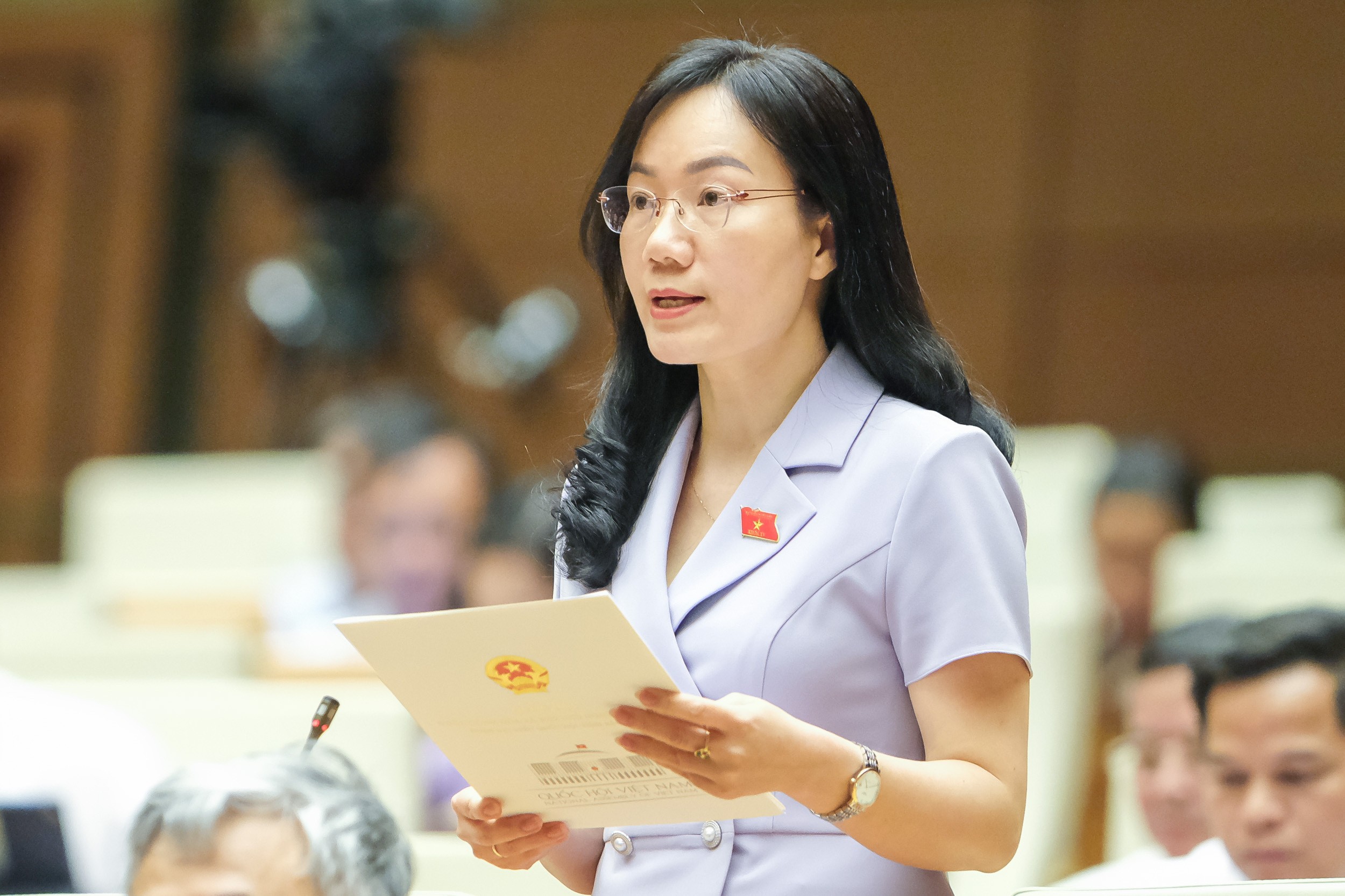 Đại biểu Đỗ Thị Việt Hà (Đoàn Bắc Giang).
