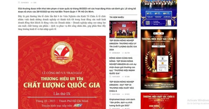Website của Viện Nghiên cứu kinh tế Châu Á trước...