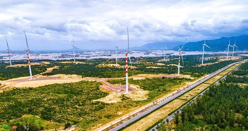 Wind energy is expected to be a source of clean power. (Photo: VNA)