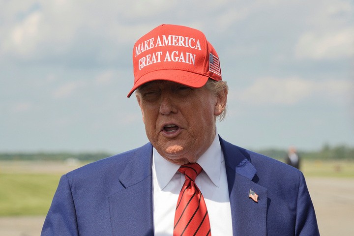 Tổng thống Mỹ Donald Trump.