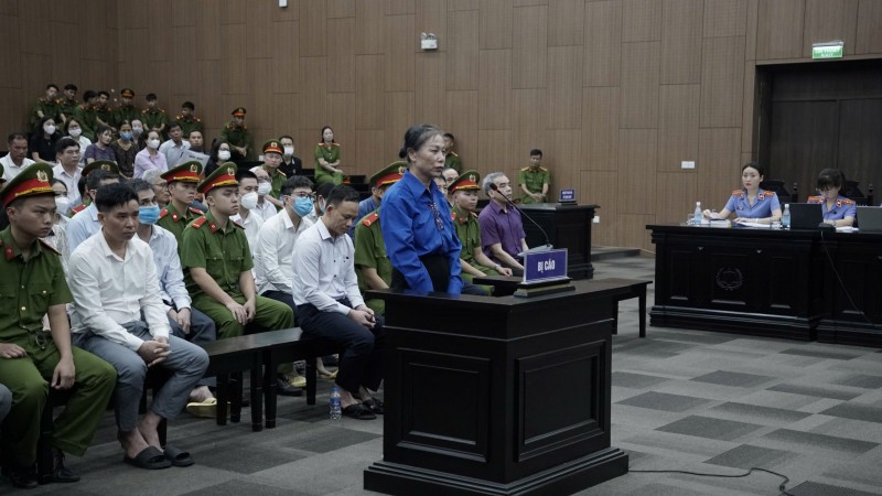 Bị cáo Hoàng Thị Thúy Lan (cựu Bí thư Tỉnh ủy Vĩnh Phúc).