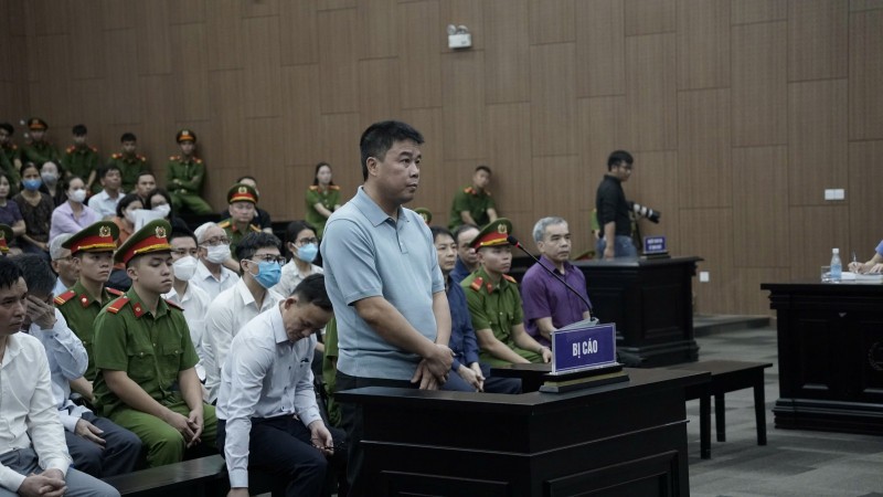Bị cáo Nguyễn Văn Hậu.