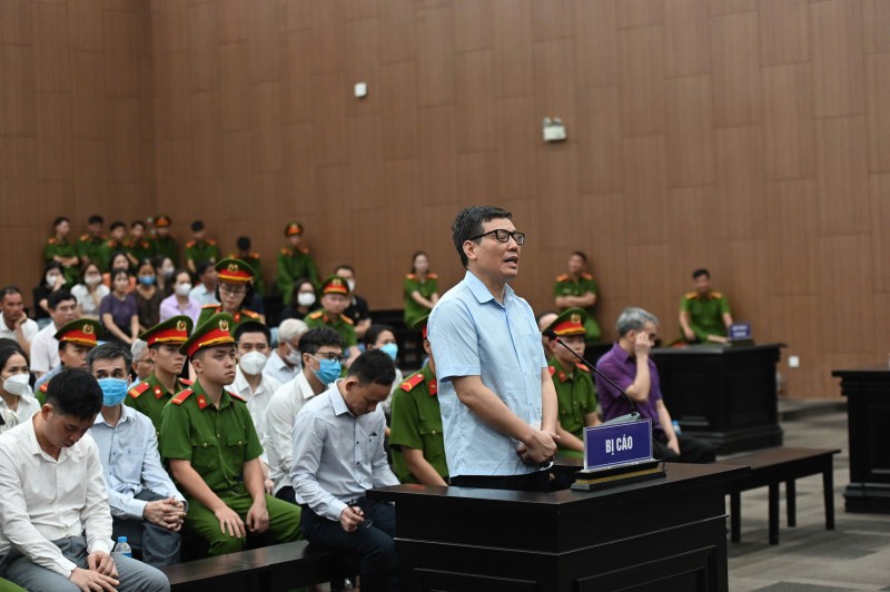 Bị cáo Lê Duy Thành (cựu Chủ tịch UBND tỉnh Vĩnh Phúc).