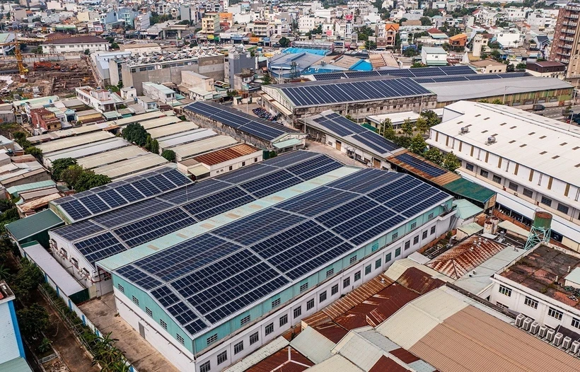 Bất động sản công nghiệp tại Thành phố Hồ Chí Minh. (Ảnh: Hồng Đạt/TTXVN)