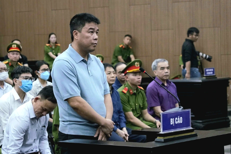 Bị cáo Nguyễn Văn Hậu.