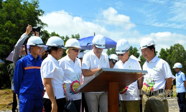 Đoàn chuyên gia Mạng lưới Công viên địa chất toàn cầu UNESCO thẩm định Điểm 35: Thế giới hồ đầm Na Dương (huyện Lộc Bình)