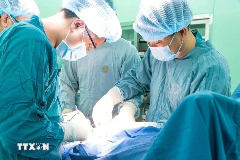 越南医疗旅游因胎儿宫内心脏手术成功迎来积极信号 。图自越通社