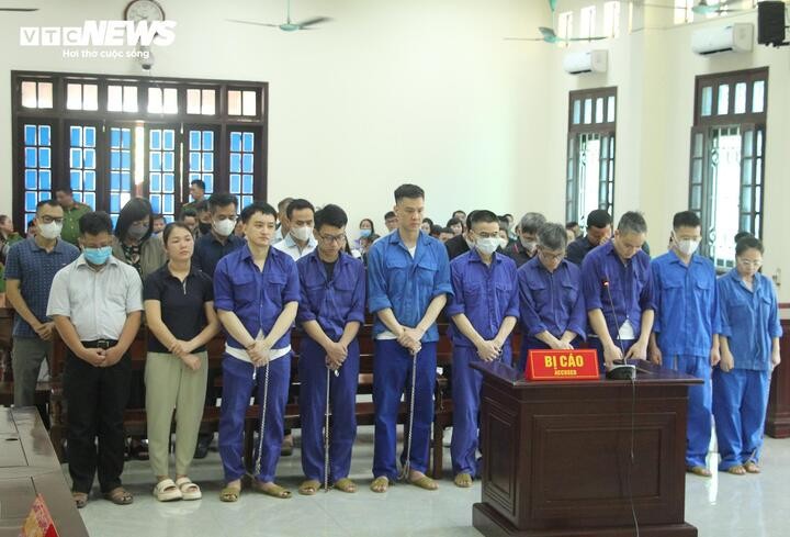 Loạt bị cáo hầu tòa