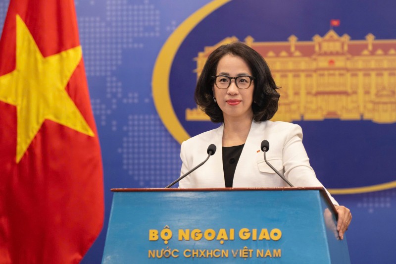 Người phát ngôn Bộ Ngoại giao Việt Nam Phạm Thu Hằng. Ảnh: BNG