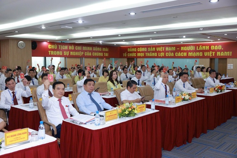 Phó Thủ tướng Chính phủ Nguyễn Chí Dũng dự Đại hội Đảng bộ SCIC - Ảnh: VGP/Minh Ngọc