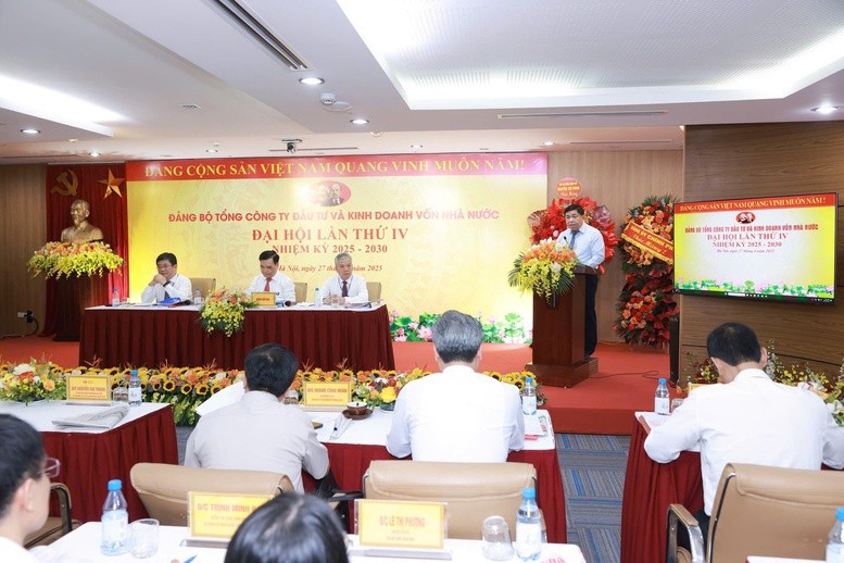 Phó Thủ tướng lưu ý những nhiệm vụ quan trọng của Đại hội Đảng bộ SCIC - Ảnh: VGP/Minh Ngọc