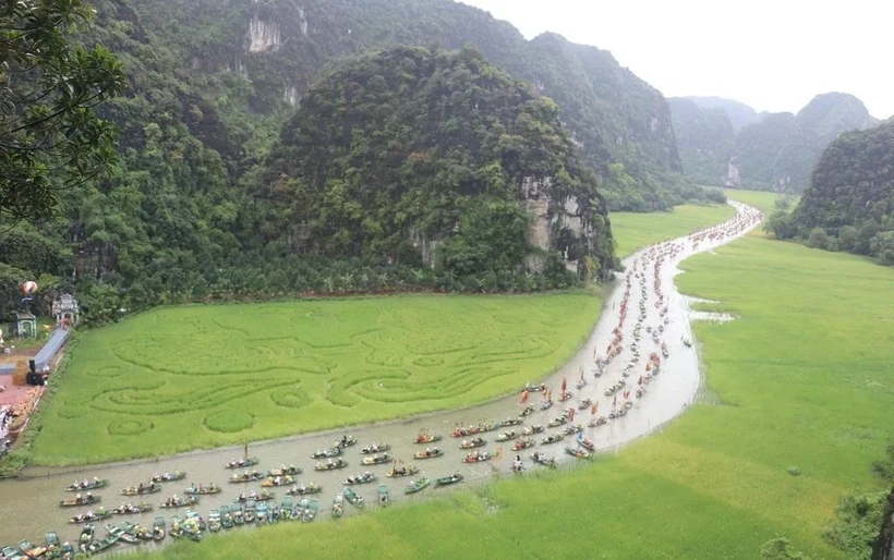 The Trang An Landscape Complex (Photo: VNA)