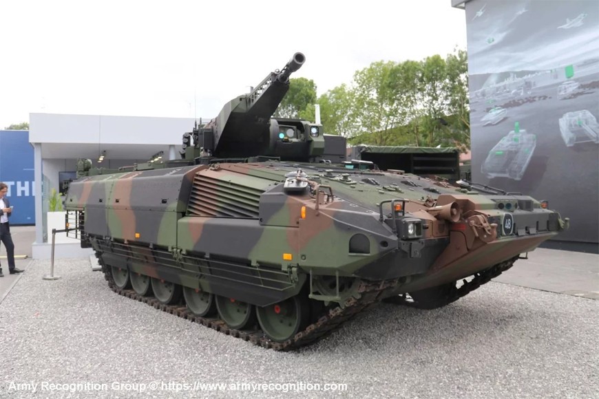 Xe chiến đấu bộ binh Puma là xe bọc thép bánh xích tiên tiến nhất của Lục quân Đức. Ảnh: Army Recognition Group