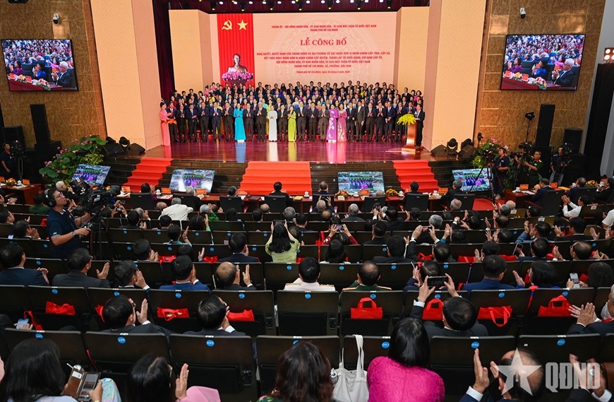 Toàn cảnh buổi lễ.