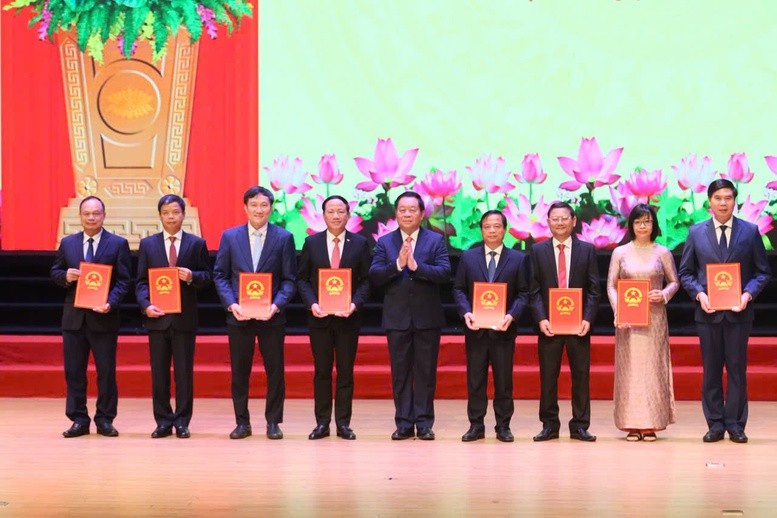 Đồng chí Nguyễn Trọng Nghĩa, Ủy viên Bộ Chính trị, Bí thư Trung ương Đảng, Trưởng Ban Tuyên giáo và Dân vận, dự lễ công bố tại tỉnh Gia Lai