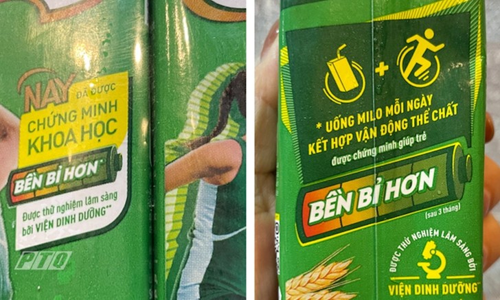 Sản phẩm sữa lúa mạch Nestlé Milo đảm bảo các chỉ tiêu an toàn