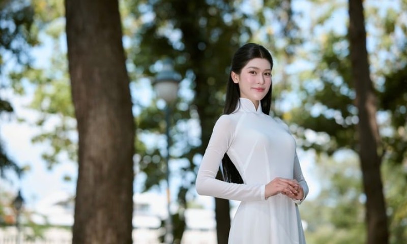 Nữ sinh Ngoại giao thi Hoa hậu: Nói tiếng Pháp từ 6 tuổi, giành Cúp vàng châu Á