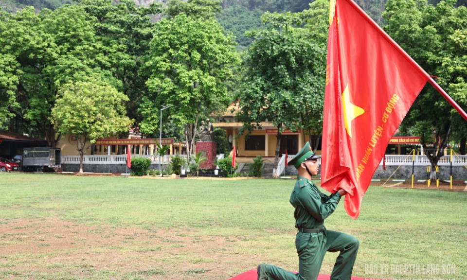 Tuyên thệ chiến sĩ mới năm 2025