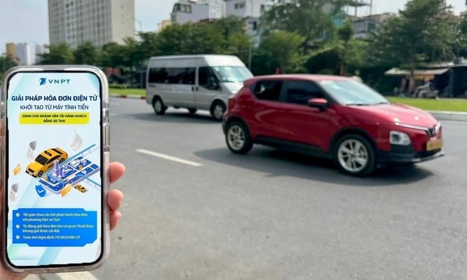Từ 1/6, taxi phải lập hóa đơn điện tử ngay khi kết thúc chuyến đi