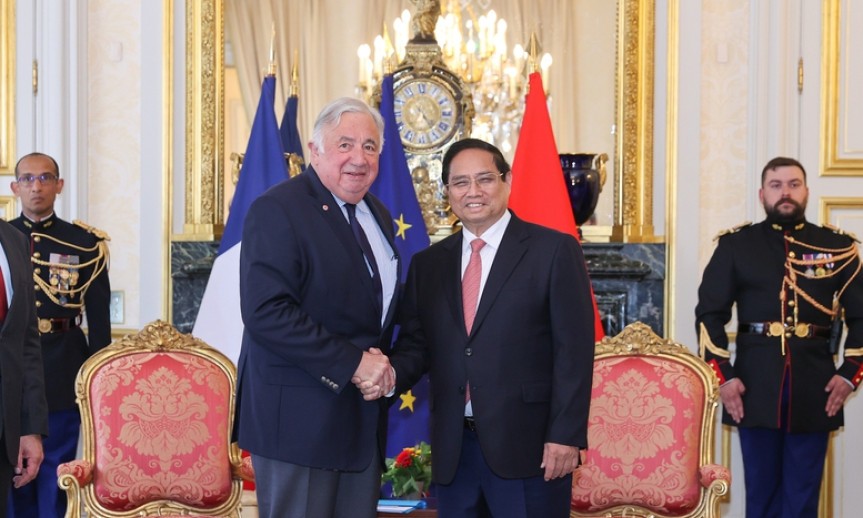 Chủ tịch Thượng viện Pháp: Thủ tướng Phạm Minh Chính là người bạn quý của nước Pháp