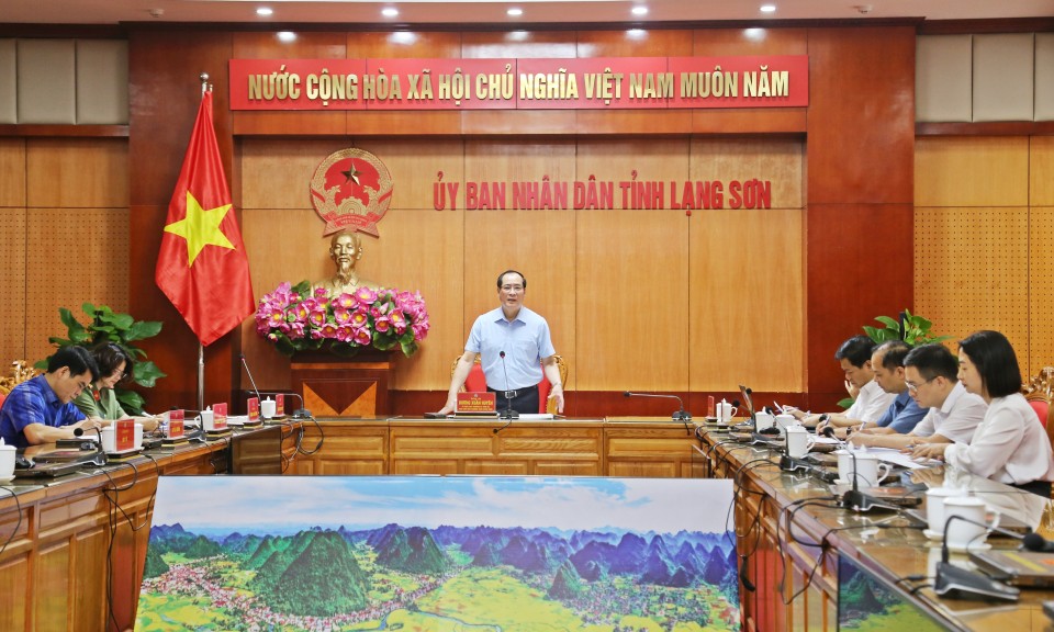 Họp Ban Chỉ đạo cấp tỉnh Kỳ thi tốt nghiệp trung học phổ thông năm 2025