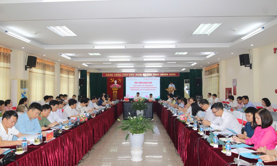 Hội thảo khoa học “Cơ sở lý luận và thực tiễn nghiên cứu xây dựng Bộ tiêu chí Chỉ số hạnh phúc”