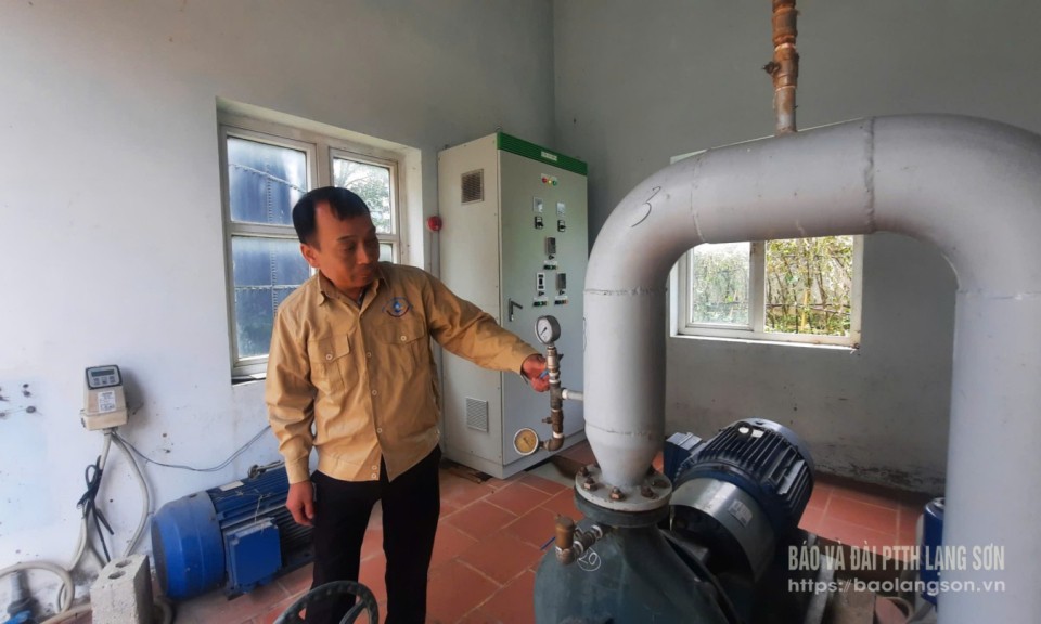 Không để thiếu nước sạch sinh hoạt mùa nắng nóng