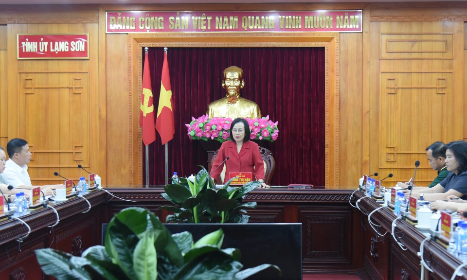 Họp Tiểu Ban Tổ chức phục vụ Đại hội đại biểu Đảng bộ tỉnh lần thứ XVIII   