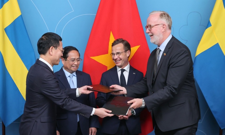 Việt Nam - Thụy Điển trở thành Đối tác chiến lược về khoa học-công nghệ và đổi mới sáng tạo