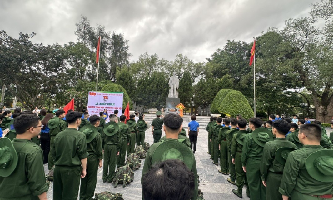 104 “chiến sĩ” tham gia “Học kỳ trong Quân đội” năm 2025