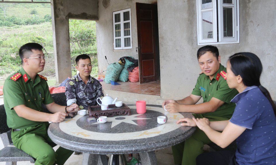Công an xã sau sáp nhập