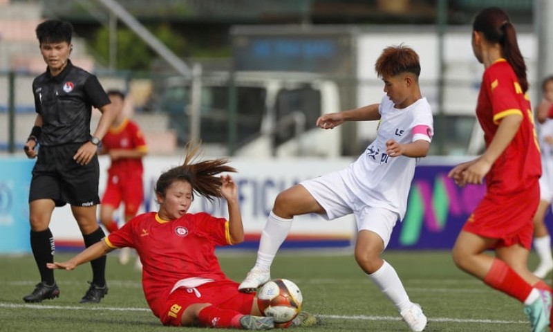 Lượt 1 giải U16 nữ Quốc gia 2025: Hà Nội đại thắng Sơn La