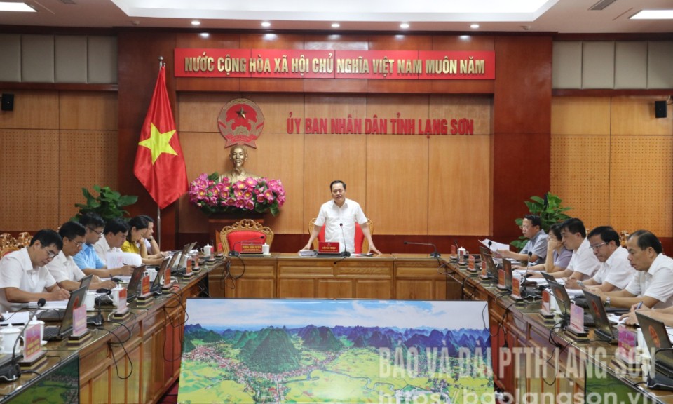 UBND tỉnh họp thường kỳ tháng 6, phiên thứ 2:  Thảo luận và quyết định một số nội dung quan trọng