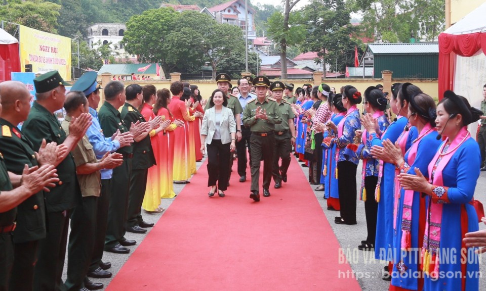 Thị trấn Đồng Đăng tổ chức Ngày hội toàn dân bảo vệ an ninh Tổ quốc năm 2025