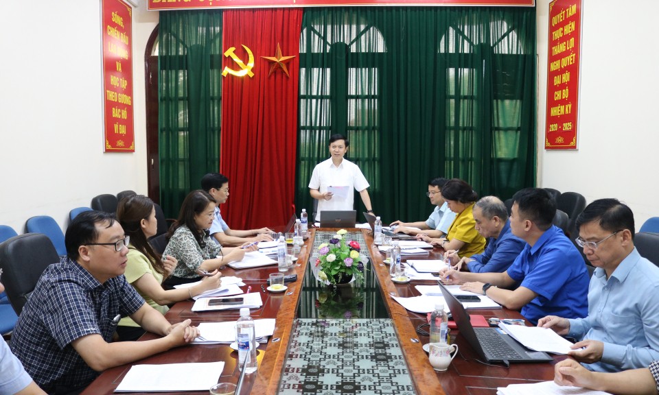 Lấy ý kiến vào Đề án thành lập Đảng bộ Mặt trận Tổ quốc tỉnh Lạng Sơn nhiệm kỳ 2020-2025