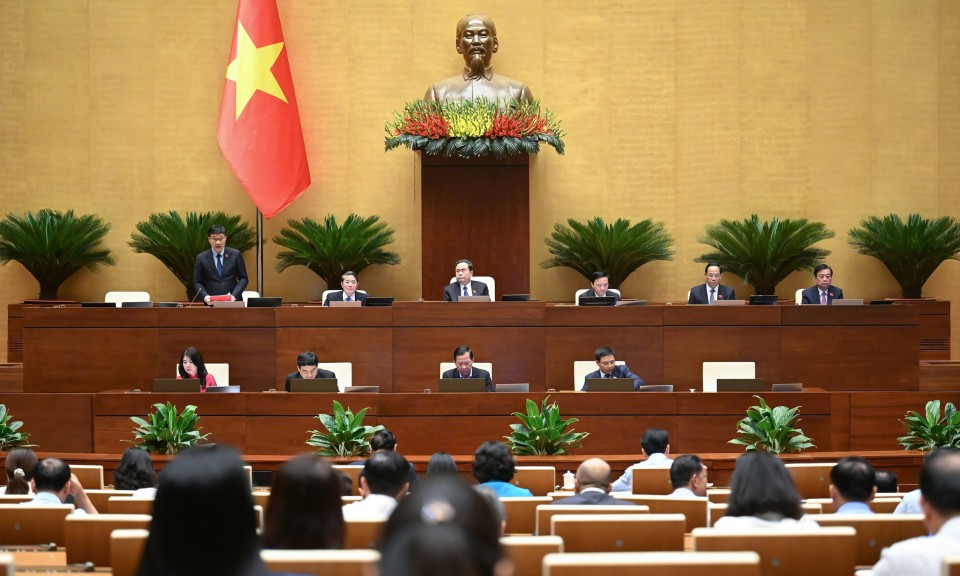 Đại biểu Quốc hội tỉnh tham gia thảo luận về phát triển kinh tế - xã hội