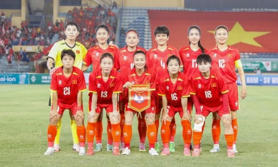 越南女足稳居亚洲第六、东南亚第一 国际足联