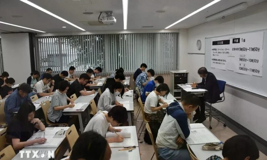 弘扬越南语：日本首次举办最高级别越南语能力考试