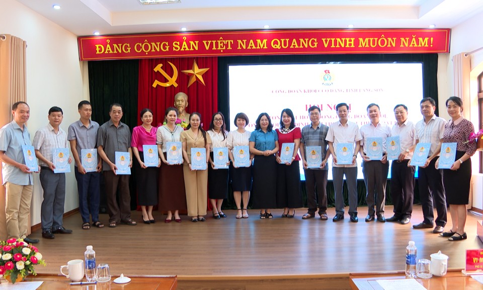 Giải thể, kết thúc hoạt động Công đoàn Khối các cơ quan Đảng tỉnh   