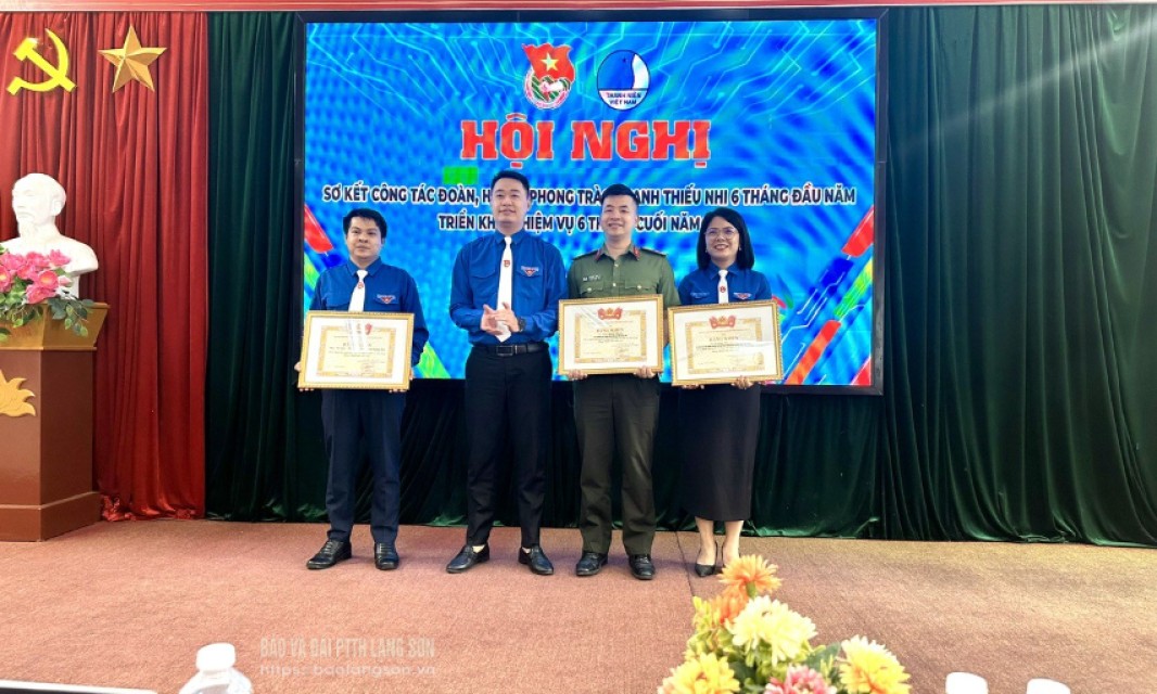 Sơ kết công tác đoàn, hội và phong trào thanh thiếu nhi 6 tháng đầu năm 2025 