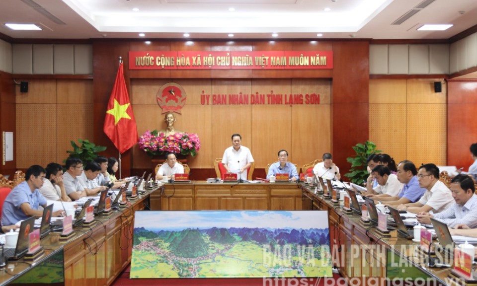 UBND tỉnh họp thường kỳ tháng 6, phiên thứ 3:  Thảo luận và quyết định 13 nội dung quan trọng