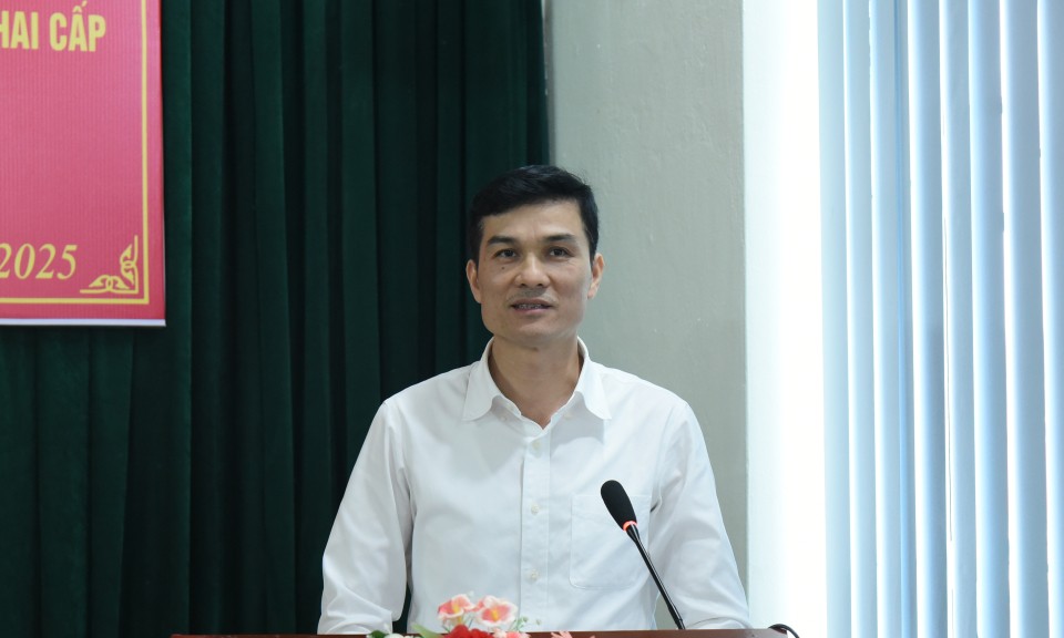 Tập huấn công tác tư pháp khi tổ chức chính quyền địa phương 2 cấp và sơ kết công tác 6 tháng