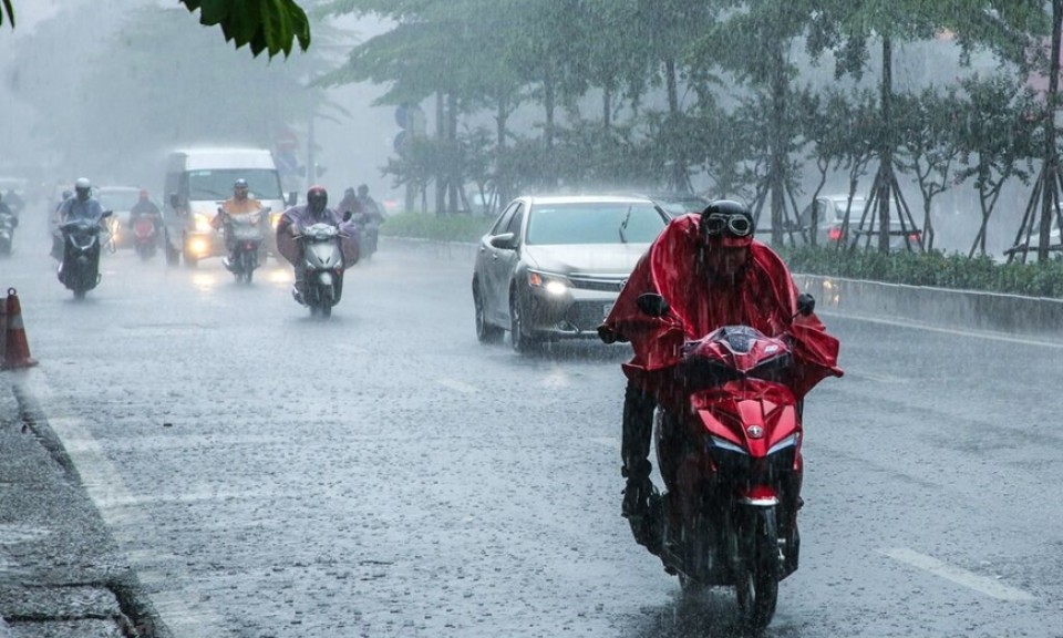 Thời tiết hôm nay (21-6): Nhiều nơi có mưa rào và rải rác có dông
