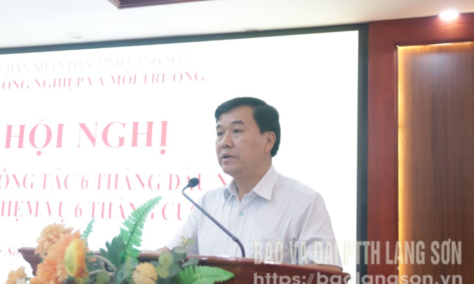 Ngành Nông nghiệp và Môi trường triển khai nhiệm vụ 6 tháng cuối năm