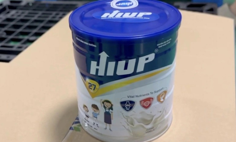 Sữa HIUP giả: Giá gốc chưa đến 90.000 đồng, bán 546.000 đồng/lon