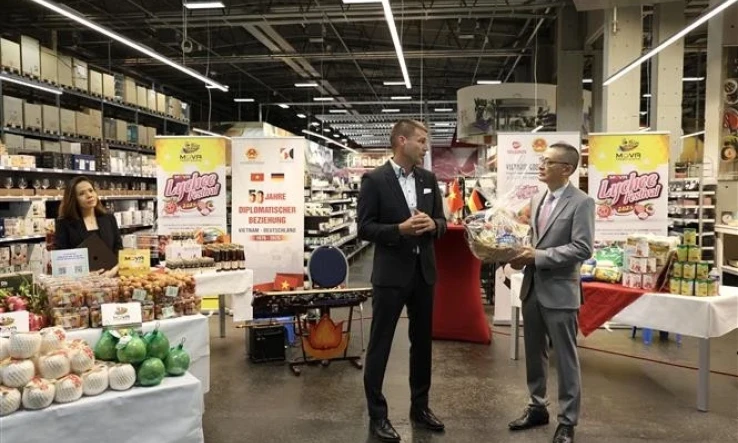 Vietnamese Goods Day promotes Bac Giang lychees in Germany