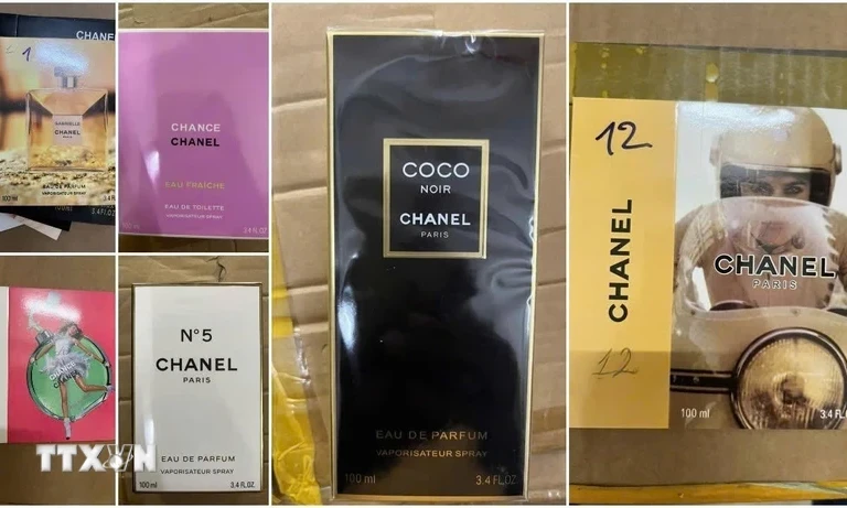 Triệt phá đường dây buôn bán nước hoa giả cực lớn tại Thành phố Hồ Chí Minh